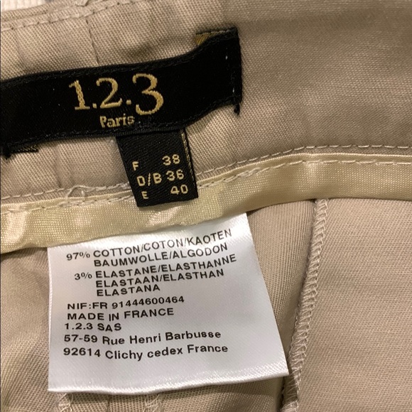 Women's Tan shorts - Picture 3 of 5